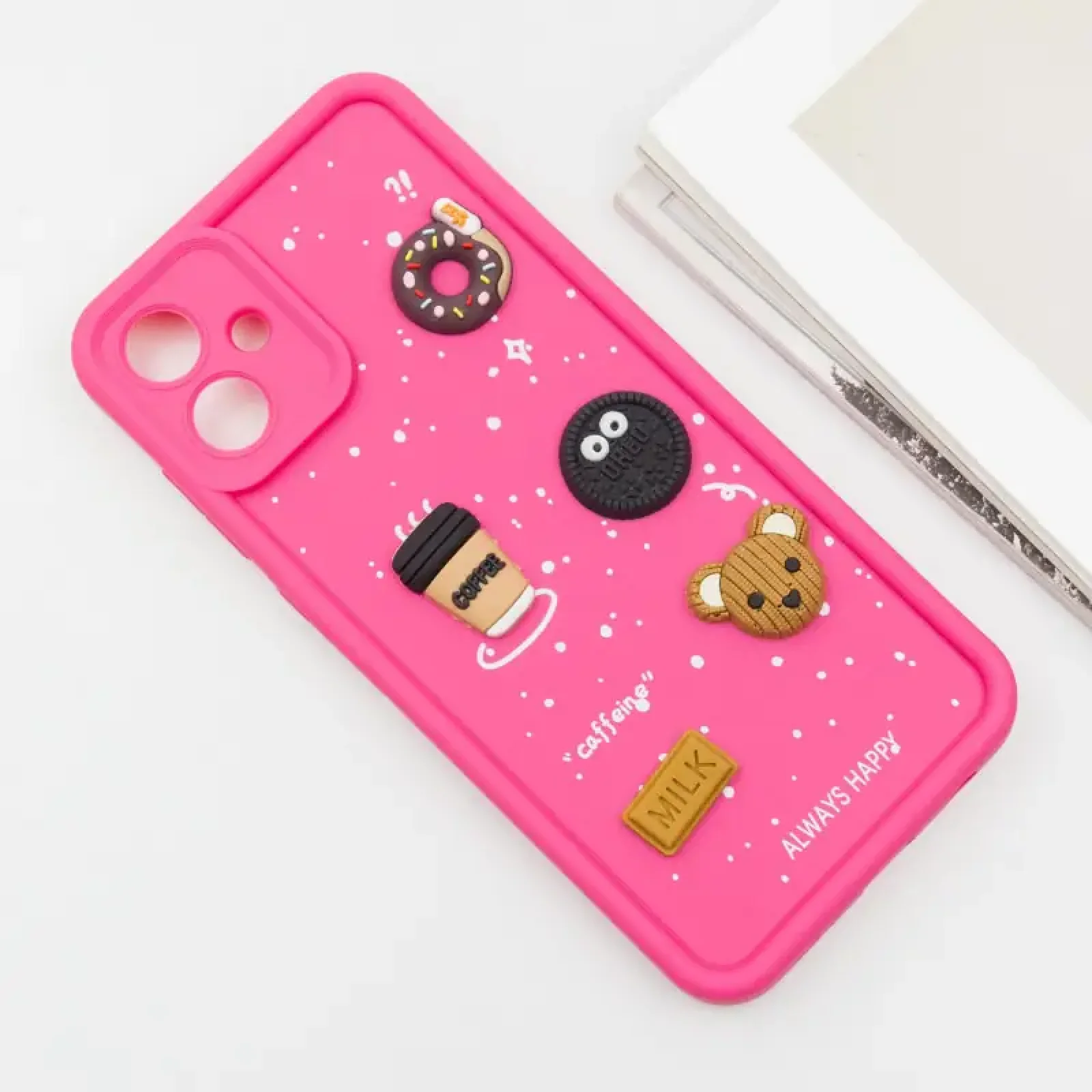 Чехол TPU Toys Case для Samsung Galaxy A05 Pink Always Happy