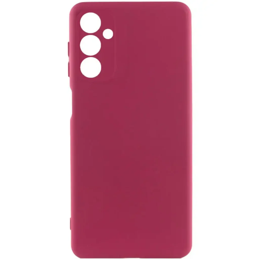 Чохол Silicone Cover Lakshmi Full Camera (AA) для Samsung Galaxy A05s Marsala