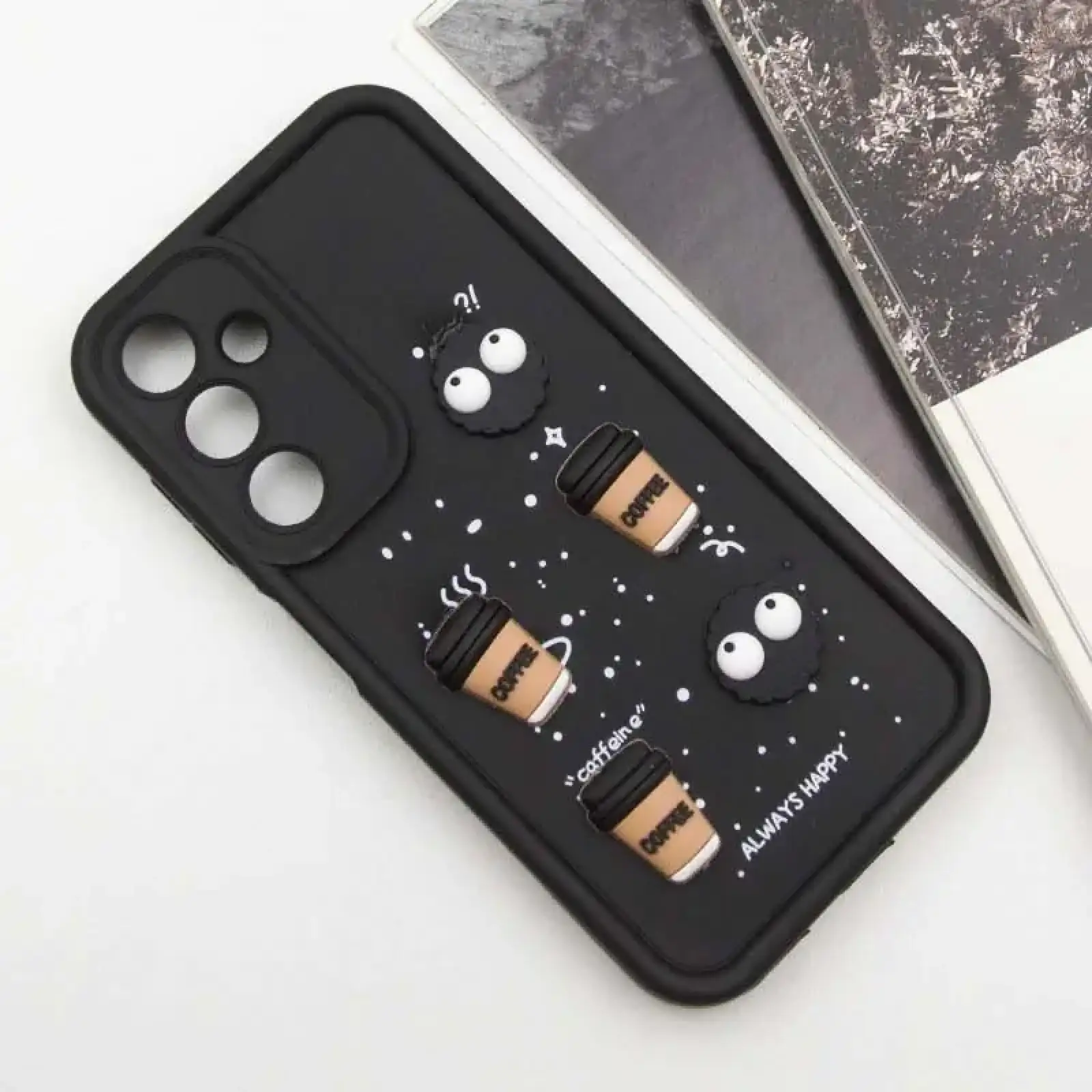 Чохол TPU Toys Case для Samsung Galaxy A05s Black Always Happy