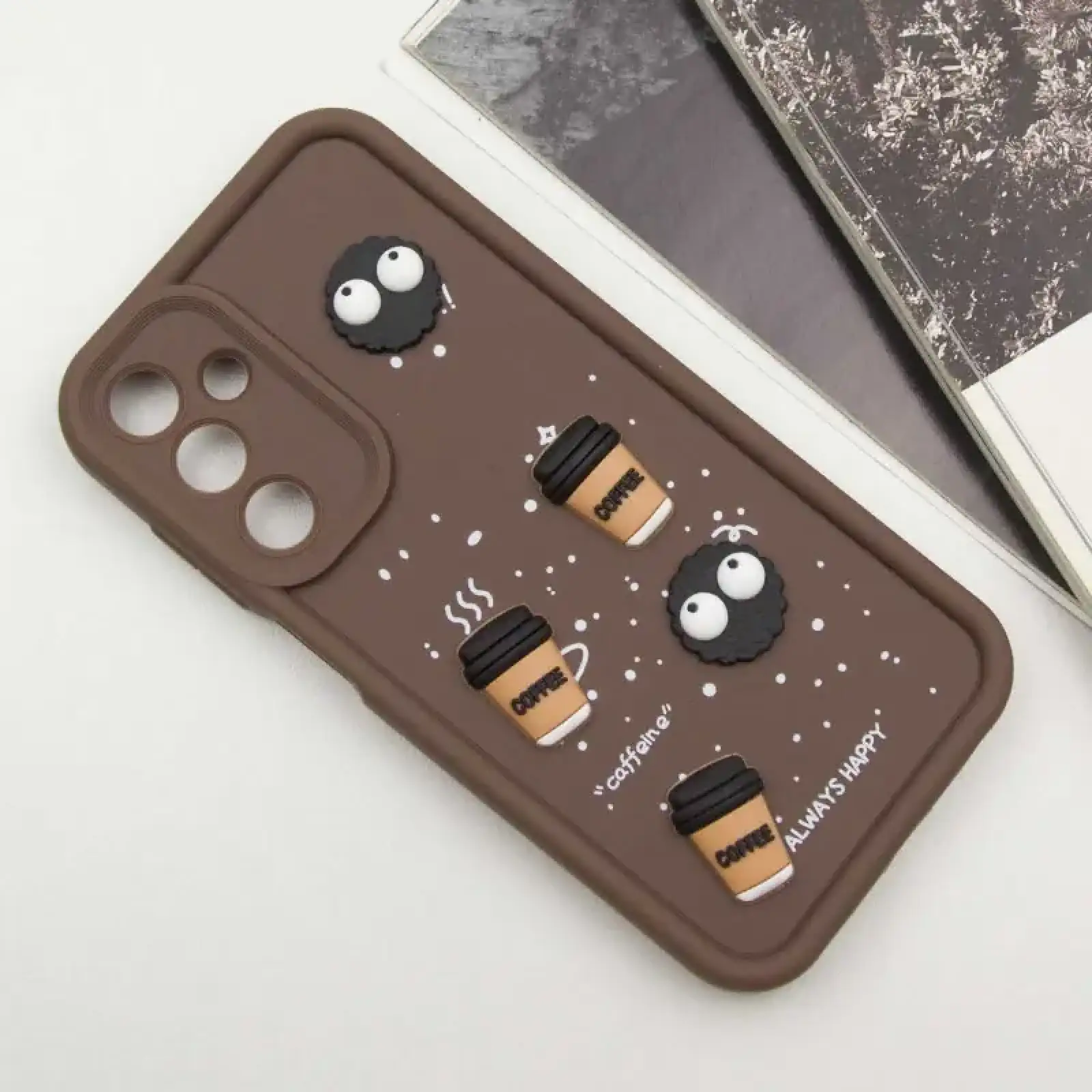 Чохол TPU Toys Case для Samsung Galaxy A05s Brown Always Happy