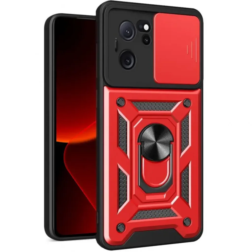 Чехол Camshield Serge Ring для Xiaomi 13T, Xiaomi 13T Pro Red