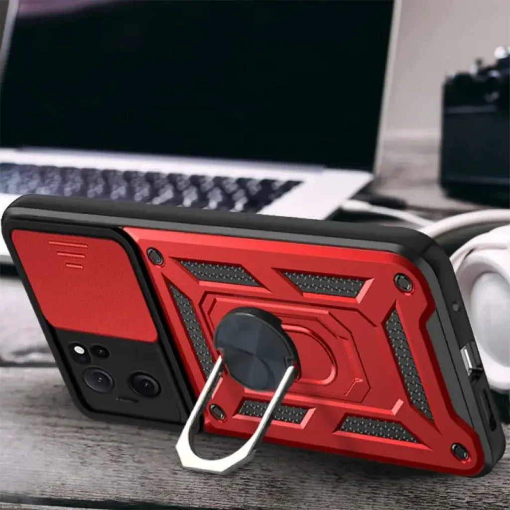Чехол Camshield Serge Ring для Xiaomi 13T, Xiaomi 13T Pro Red