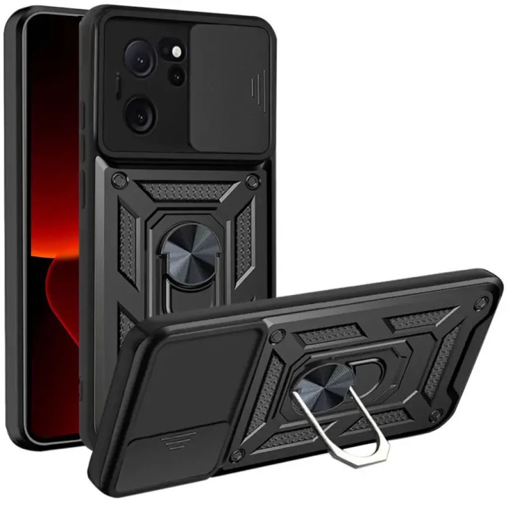 Чохол Camshield Serge Ring для Xiaomi 13T, Xiaomi 13T Pro Black