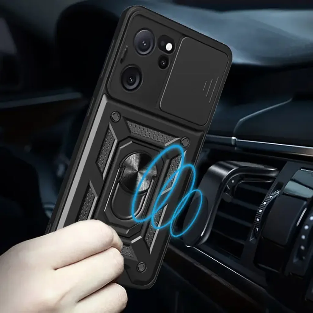 Чохол Camshield Serge Ring для Xiaomi 13T, Xiaomi 13T Pro Black