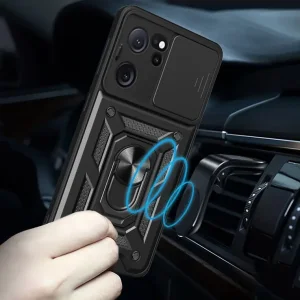 Чохол Camshield Serge Ring для Xiaomi 13T, Xiaomi 13T Pro Black
