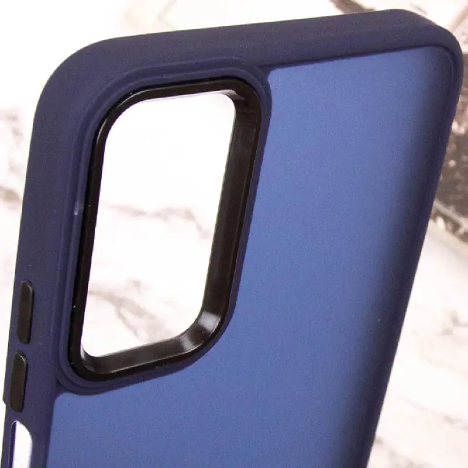 Чехол TPU+PC Lyon Frosted для Motorola Moto G84 Navy Blue