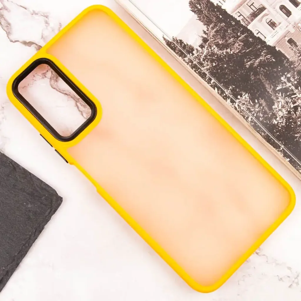 Чохол TPU+PC Lyon Frosted для Motorola Moto G84 Orange