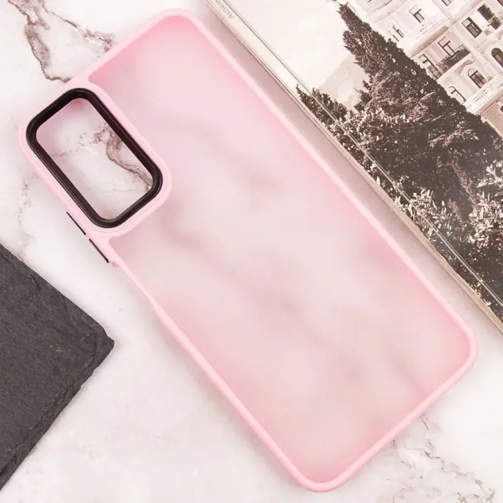 Чохол TPU+PC Lyon Frosted для Motorola Moto G84 Pink