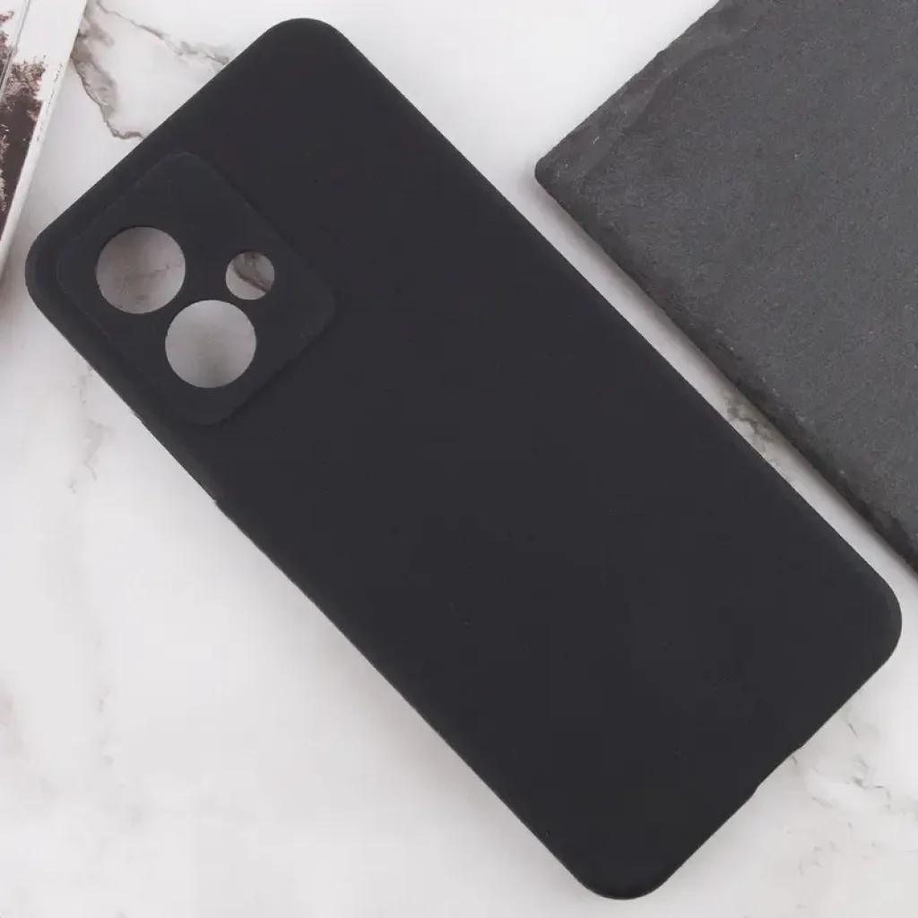 Чохол Silicone Cover Lakshmi Full Camera (AA) для Motorola Moto G84 Black