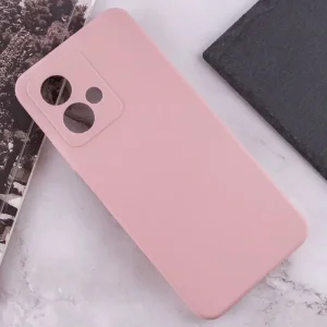 Чохол Silicone Cover Lakshmi Full Camera (AA) для Motorola Moto G84 Pink Sand