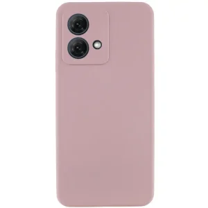 Чохол Silicone Cover Lakshmi Full Camera (AA) для Motorola Moto G84 Pink Sand