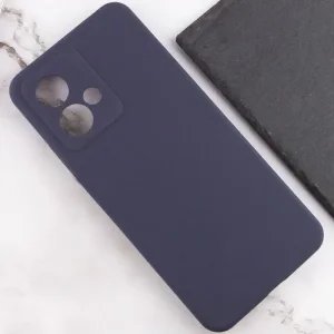 Чохол Silicone Cover Lakshmi Full Camera (AA) для Motorola Moto G84 Midnight Blue