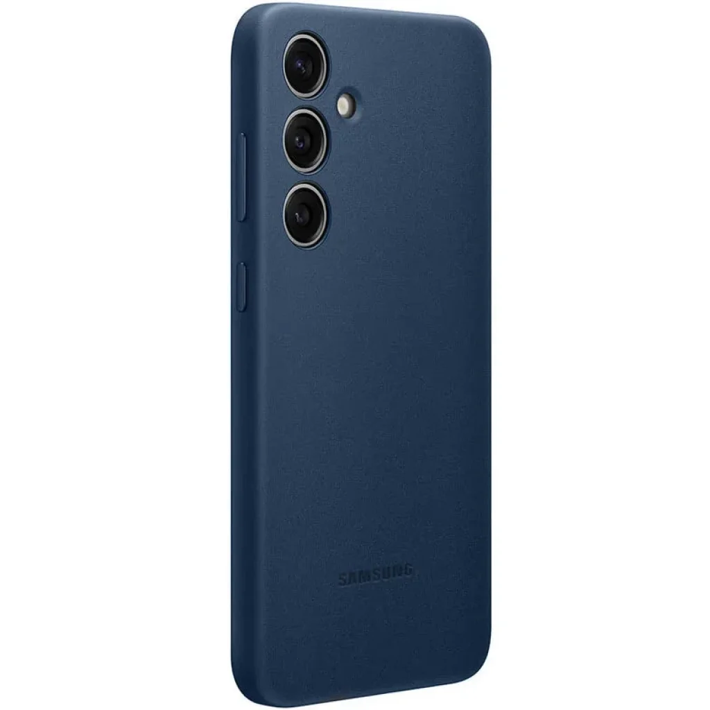Чохол Leather Case (AAA) для Samsung Galaxy S24 Navy Blue