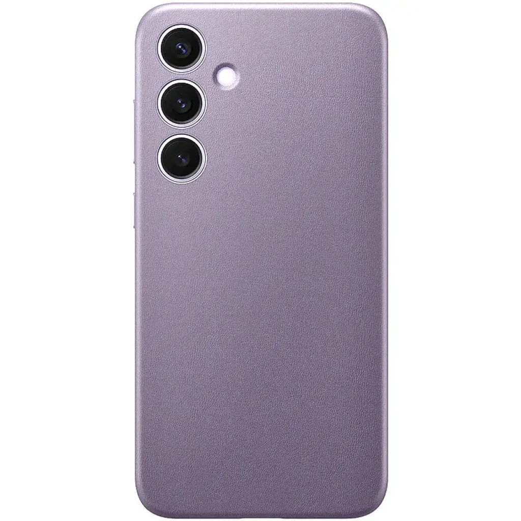 Чохол Leather Case (AAA) для Samsung Galaxy S24 Violet