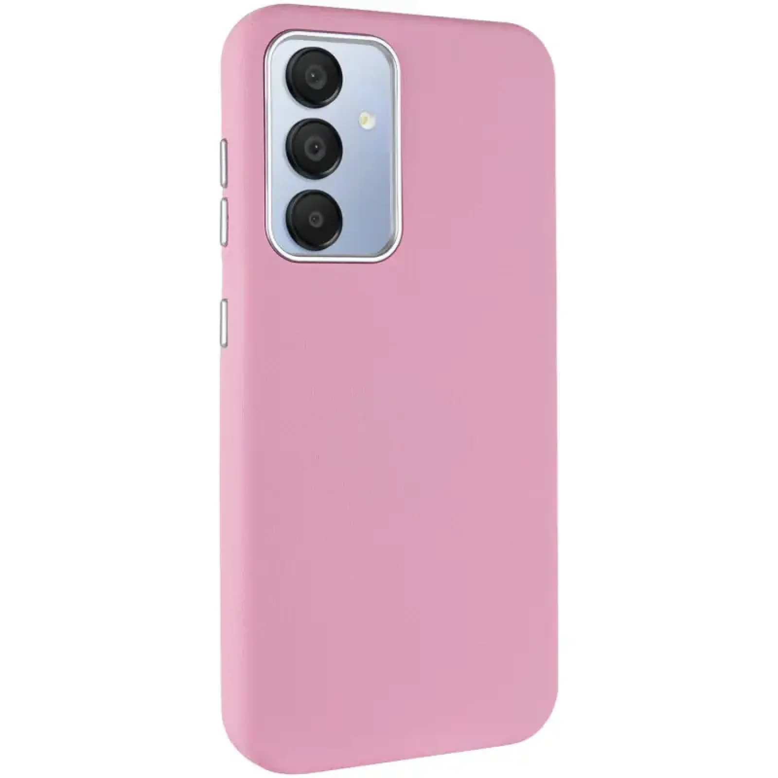 Чехол Leather Case Metal Buttons для Samsung Galaxy S24, Samsung Galaxy S25 Light Pink