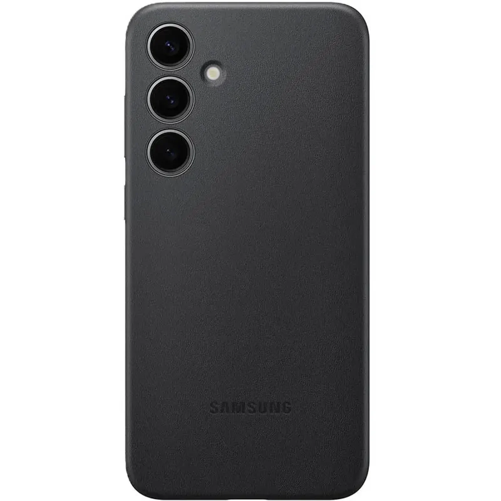 Чехол Leather Case (AAA) для Samsung Galaxy S24+ Black