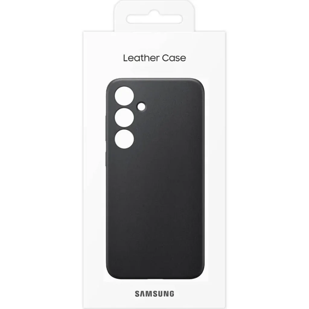 Чохол Leather Case (AAA) для Samsung Galaxy S24+ Black