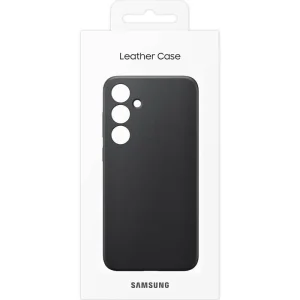 Чохол Leather Case (AAA) для Samsung Galaxy S24+ Black