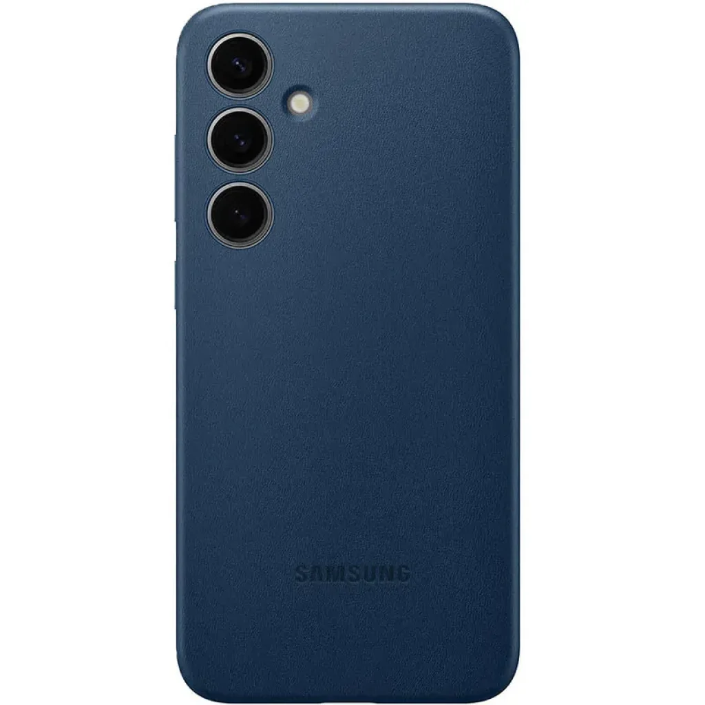 Чохол Leather Case (AAA) для Samsung Galaxy S24+ Navy Blue