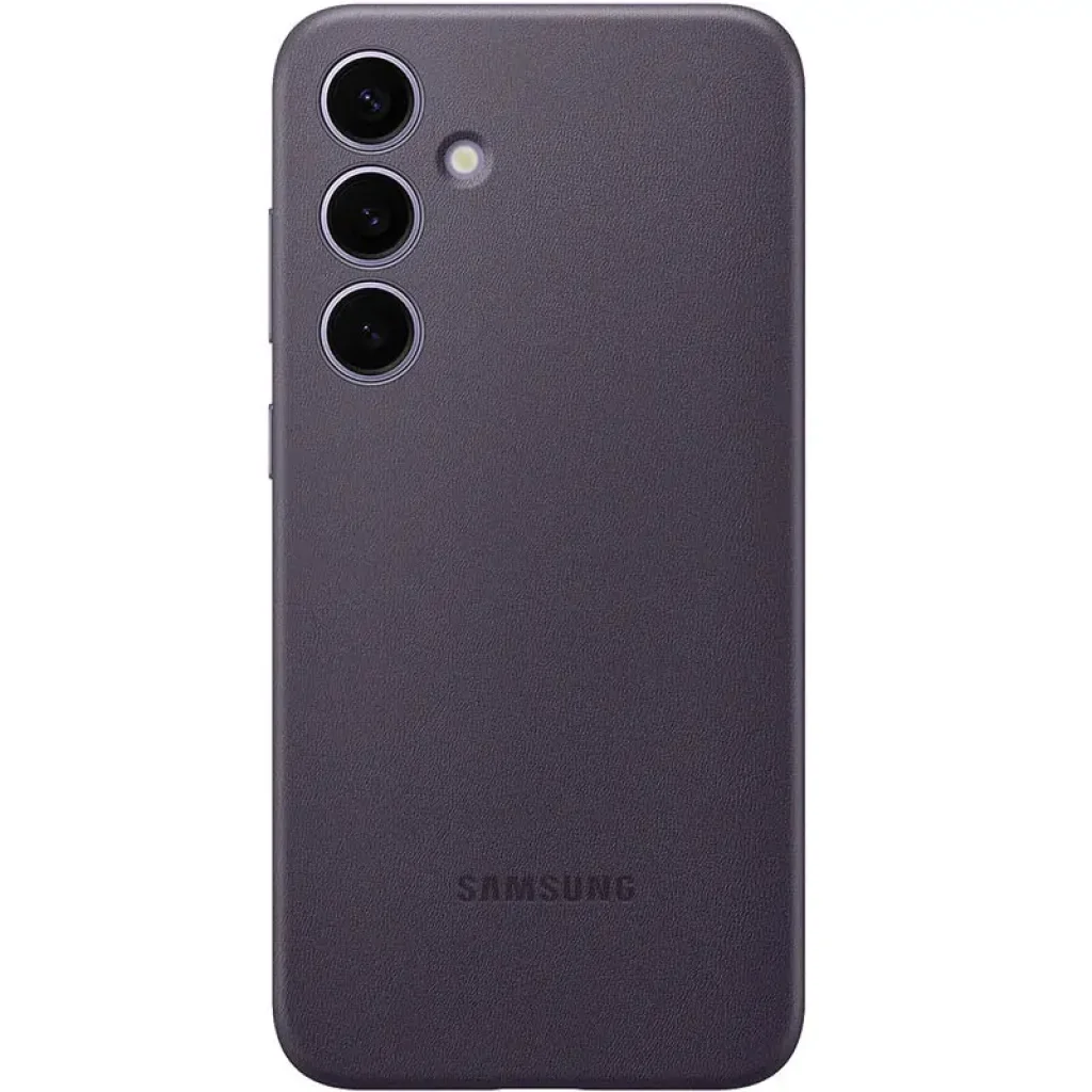 Чохол Leather Case (AAA) для Samsung Galaxy S24+ Purple