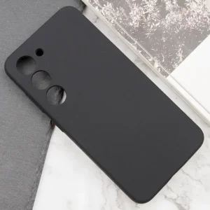 Чохол Silicone Cover Lakshmi Full Camera (AA) для Samsung Galaxy S24 Plus Black