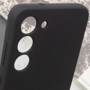 Чохол Silicone Cover Lakshmi Full Camera (AA) для Samsung Galaxy S24 Plus Black