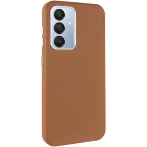 Чохол Leather Case Metal Buttons для Samsung Galaxy S24 Plus, Samsung Galaxy S25 Plus Brown
