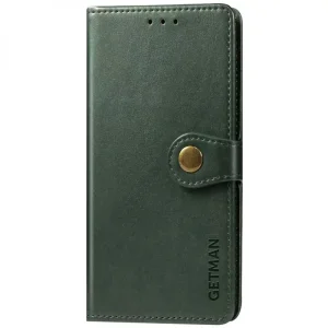 Цвет: Зеленый - Чехол Getman Gallant PU Case для Samsung Galaxy S24 Ultra Green