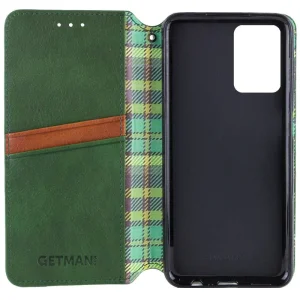 Чехол Getman Cubic PU Case для Samsung Galaxy S24 Ultra Green