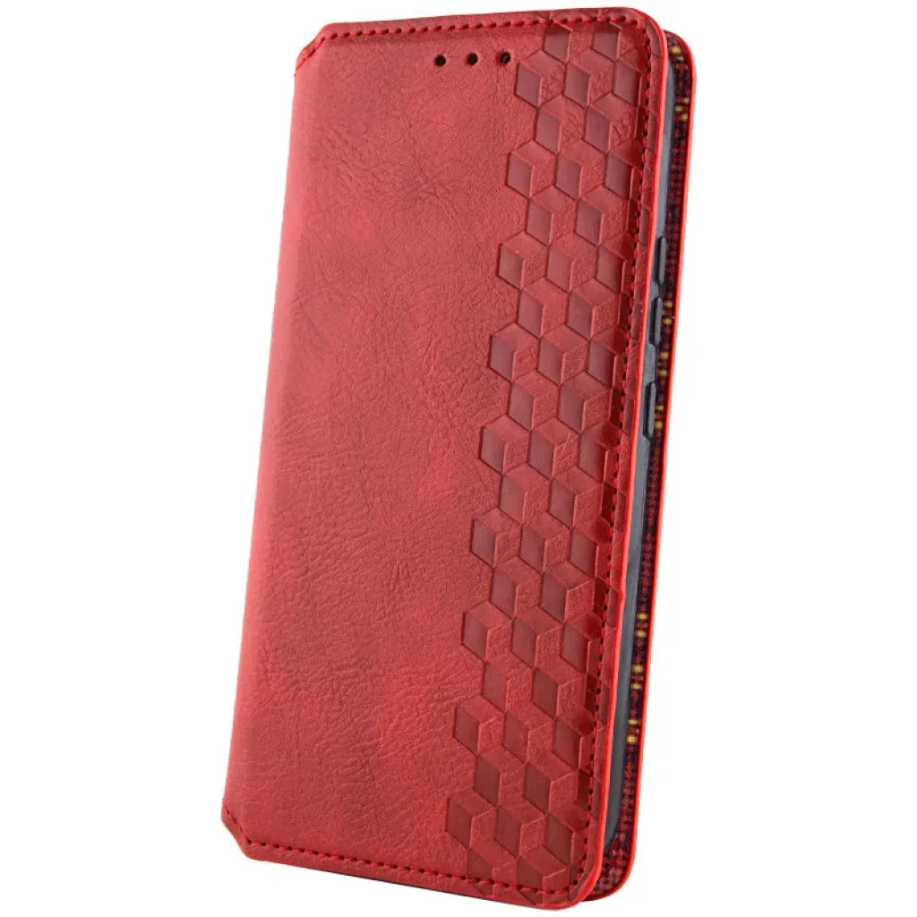 Чехол Getman Cubic PU Case для Samsung Galaxy S24 Ultra Red