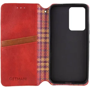 Чехол Getman Cubic PU Case для Samsung Galaxy S24 Ultra Red