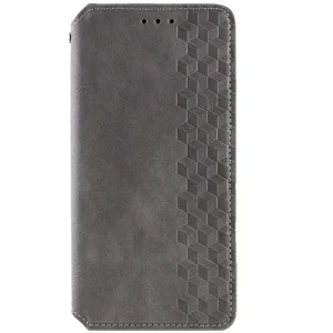 Чехол Getman Cubic PU Case для Samsung Galaxy S24 Ultra Gray