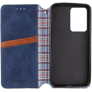 Чохол Getman Cubic PU Case для Samsung Galaxy S24 Ultra Blue
