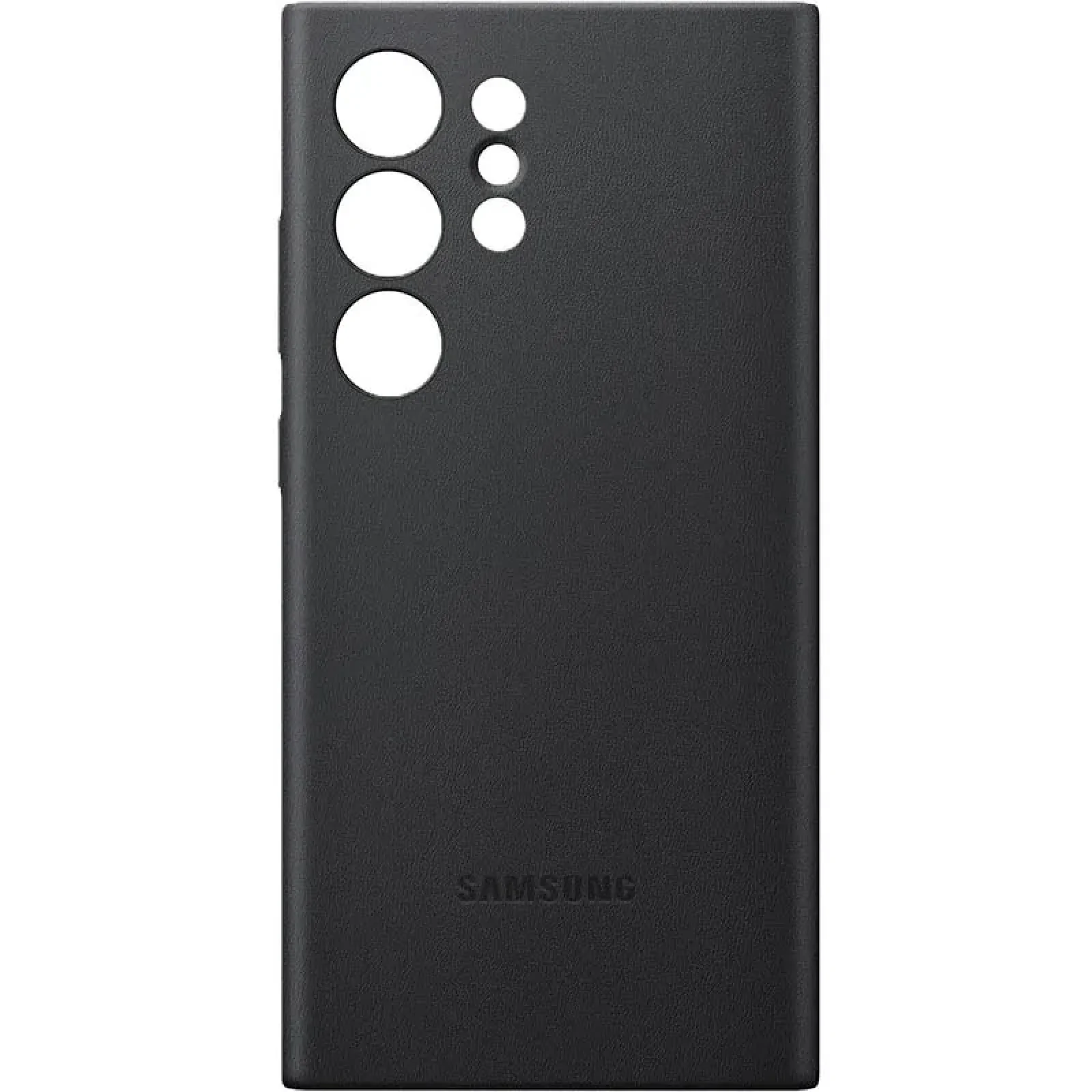 Чохол Leather Case (AAA) для Samsung Galaxy S24 Ultra Black