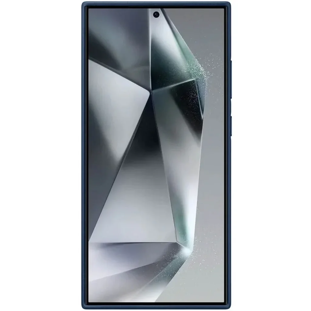 Чохол Leather Case (AAA) для Samsung Galaxy S24 Ultra Navy Blue