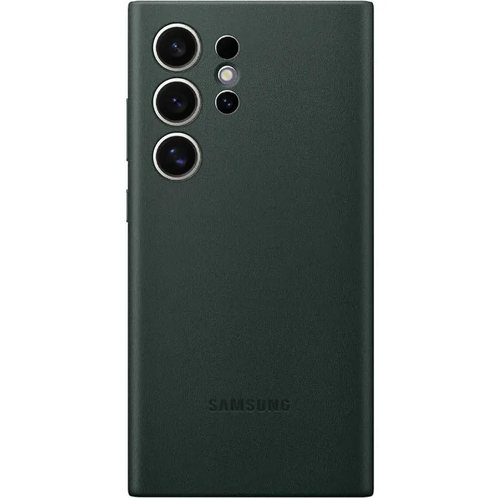 Чохол Leather Case (AAA) для Samsung Galaxy S24 Ultra Pine Green