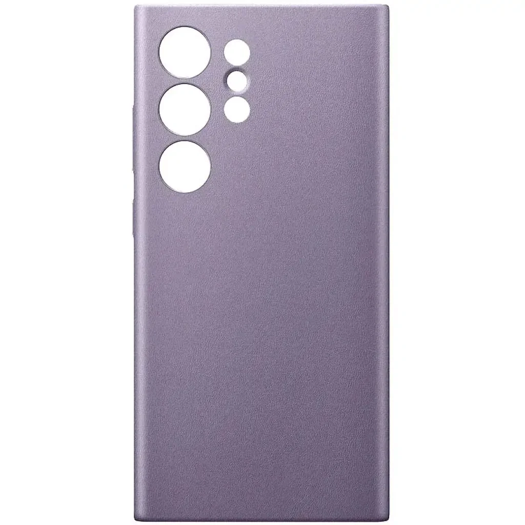 Чохол Leather Case (AAA) для Samsung Galaxy S24 Ultra Violet