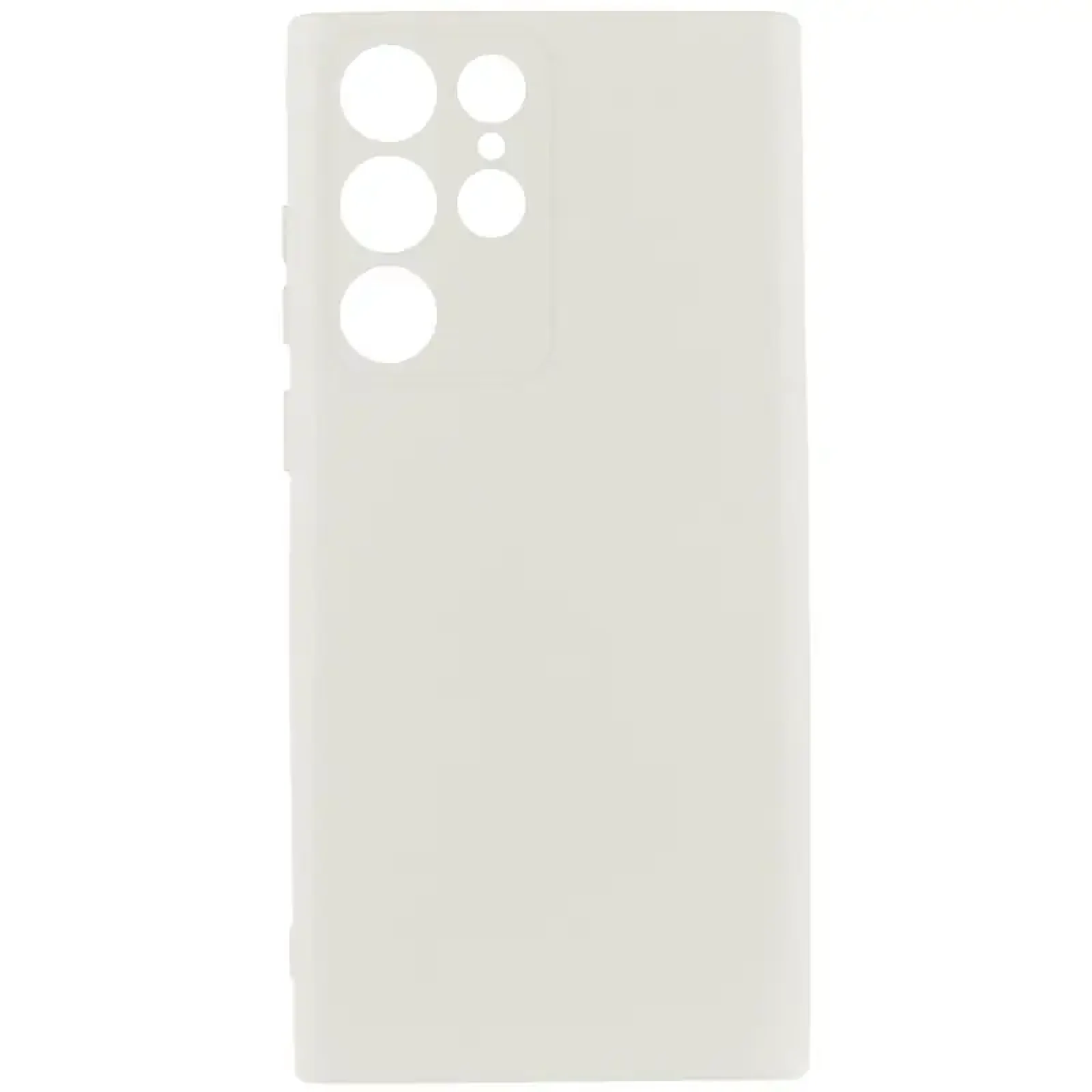 Чохол Silicone Cover Lakshmi Full Camera (AA) для Samsung Galaxy S24 Ultra White