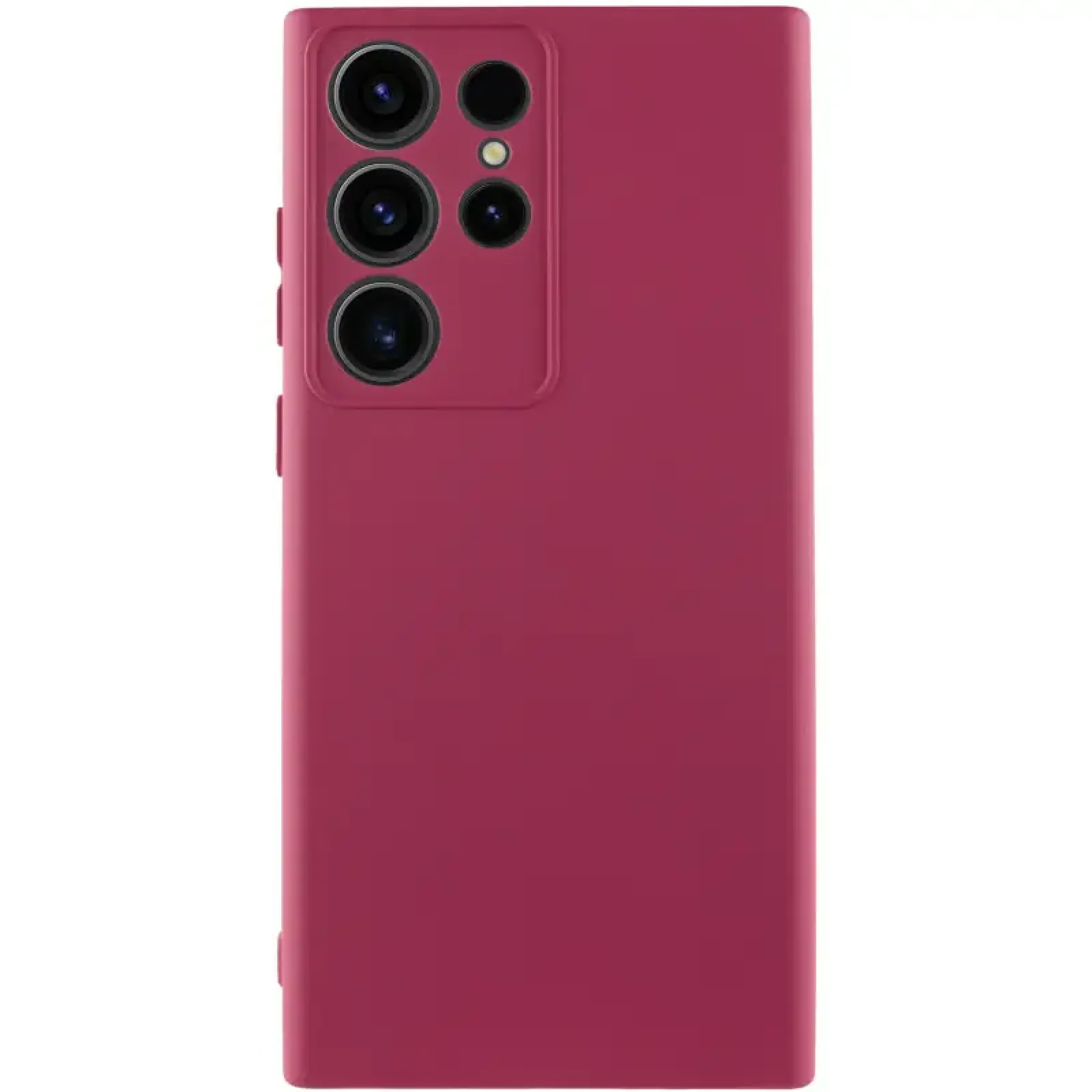 Чохол Silicone Cover Lakshmi Full Camera (AA) для Samsung Galaxy S24 Ultra Marsala