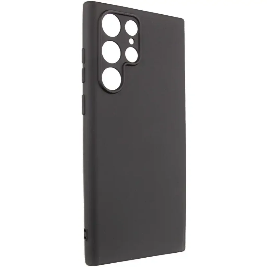 Чохол Silicone Cover Lakshmi Full Camera (AA) для Samsung Galaxy S24 Ultra Black