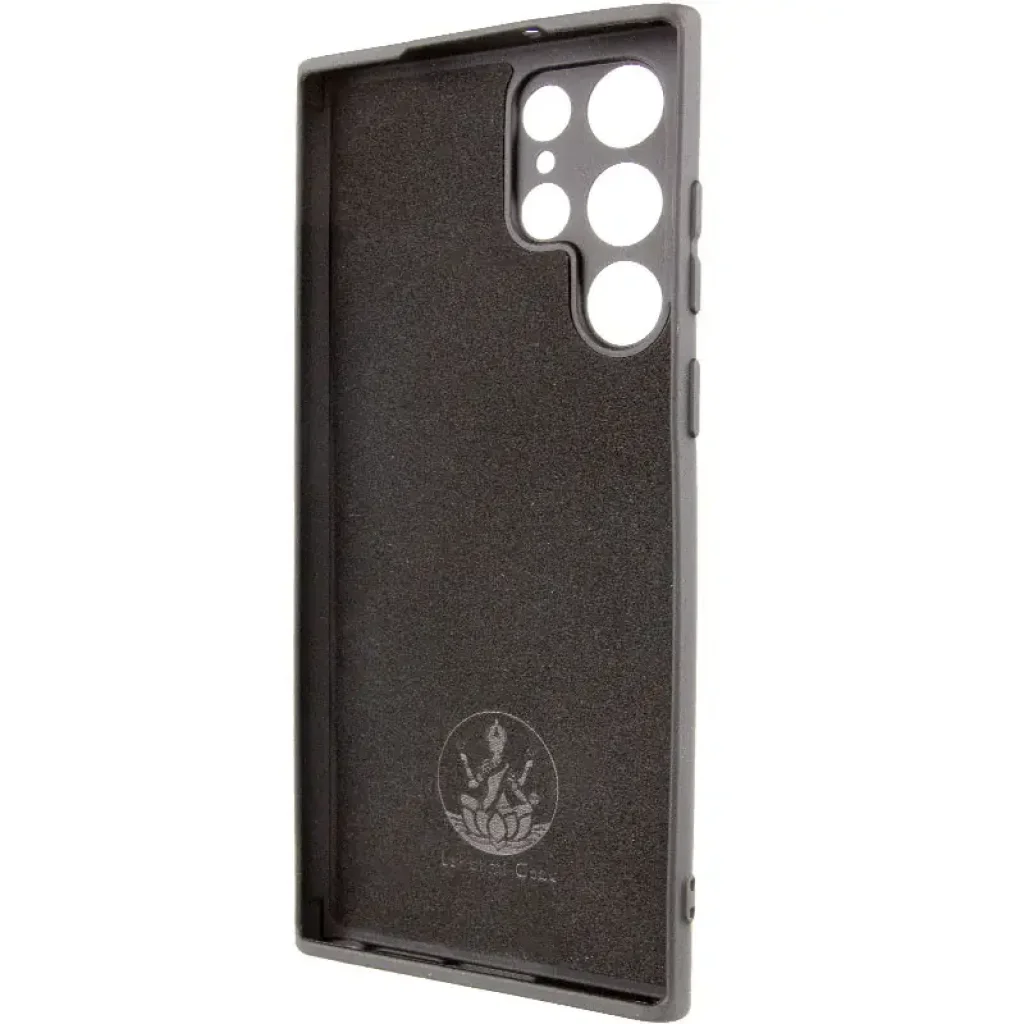 Чохол Silicone Cover Lakshmi Full Camera (AA) для Samsung Galaxy S24 Ultra Black