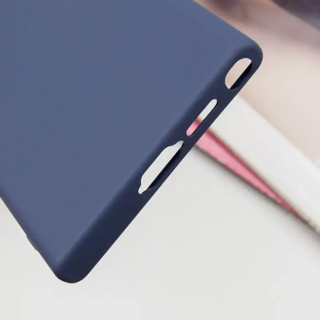 Чехол Silicone Cover Lakshmi Full Camera (AA) для Samsung Galaxy S24 Ultra Midnight Blue