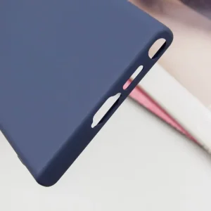 Чехол Silicone Cover Lakshmi Full Camera (AA) для Samsung Galaxy S24 Ultra Midnight Blue