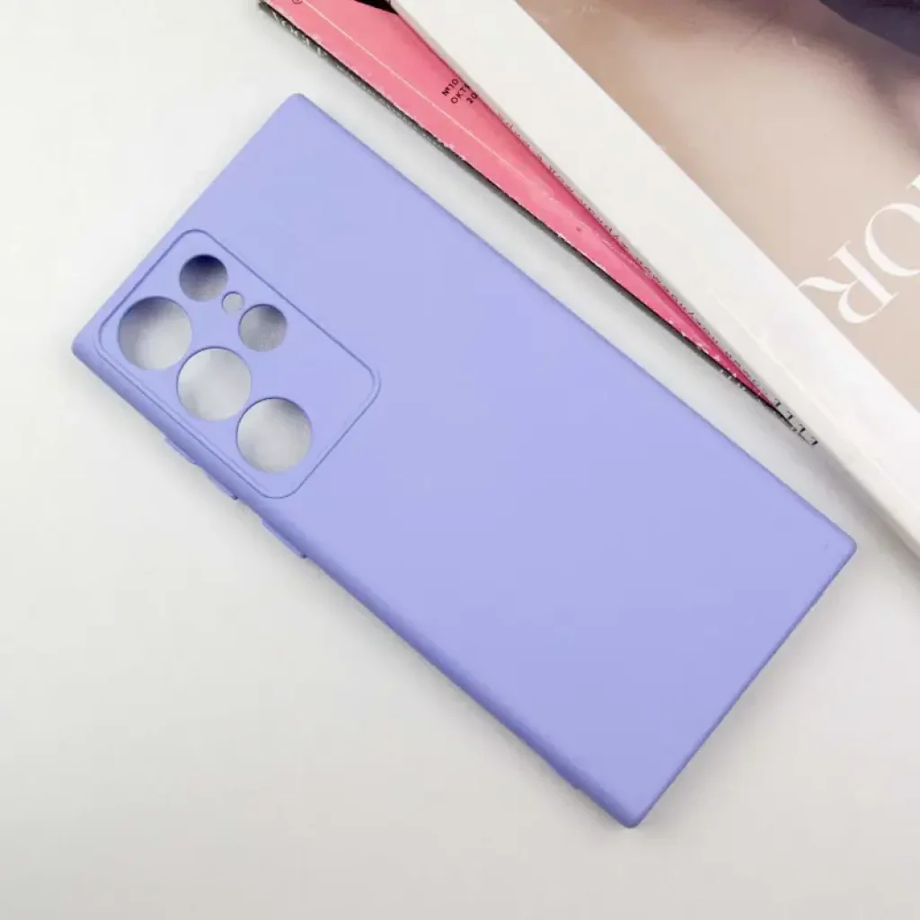 Чехол Silicone Cover Lakshmi Full Camera (AA) для Samsung Galaxy S24 Ultra Dasheen