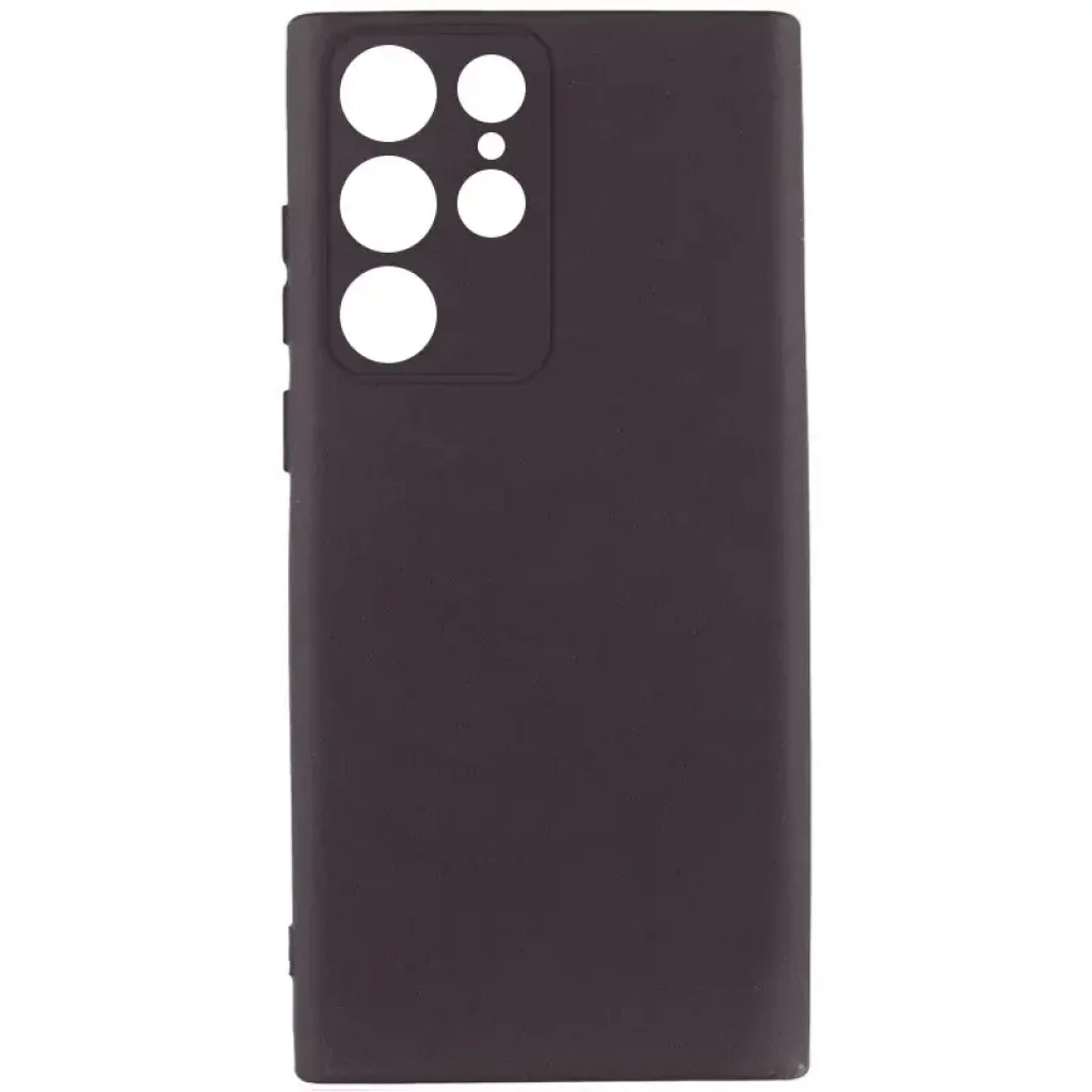 Чохол Silicone Cover Lakshmi Full Camera (AA) для Samsung Galaxy S24 Ultra Chocolate