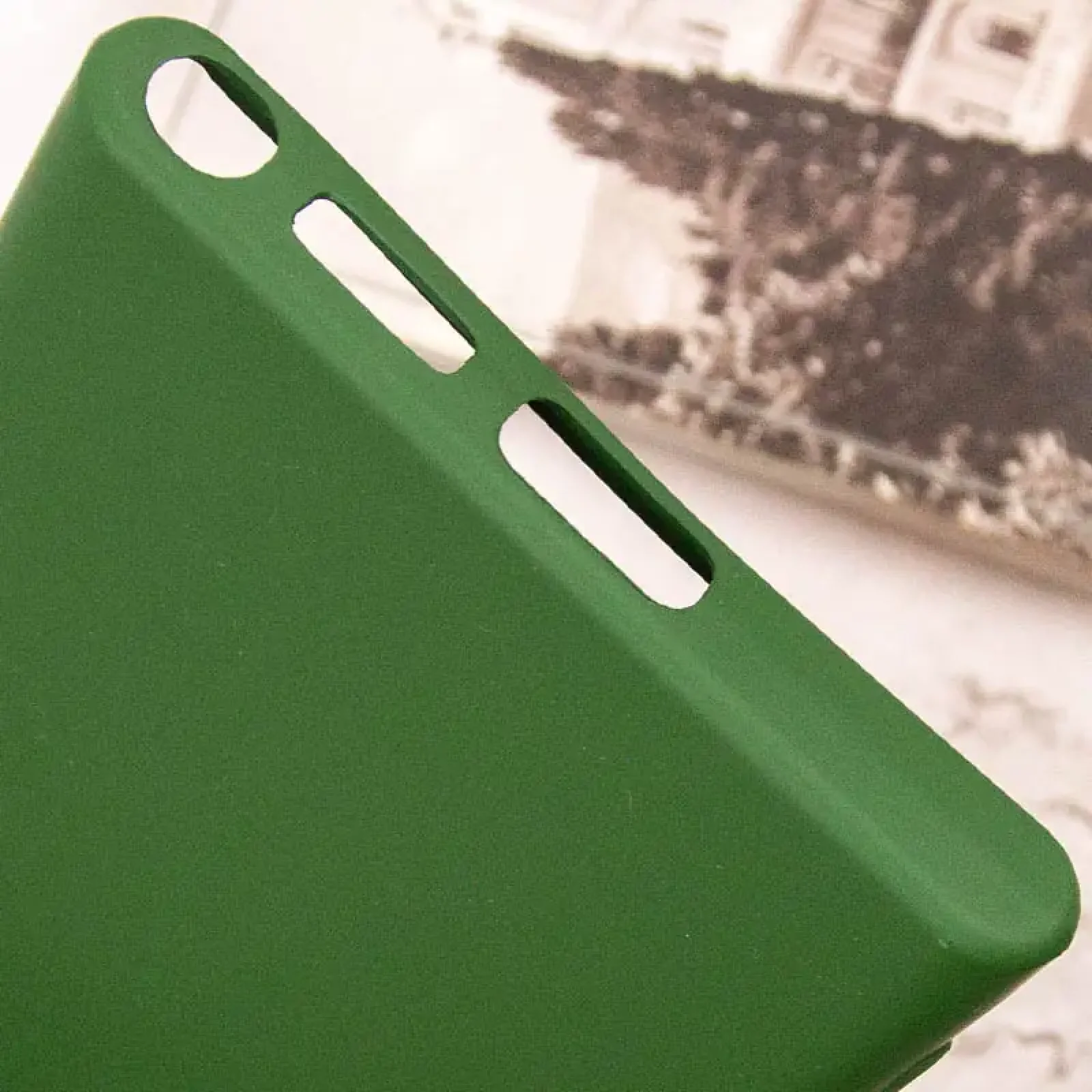 Чехол Silicone Cover Lakshmi Full Camera (AA) для Samsung Galaxy S24 Ultra Dark Green