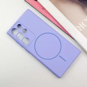 Чехол Silicone Cover Lakshmi Full Camera (AA) with MagFit для Samsung Galaxy S24 Ultra Dasheen