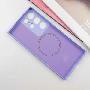 Чехол Silicone Cover Lakshmi Full Camera (AA) with MagFit для Samsung Galaxy S24 Ultra Dasheen