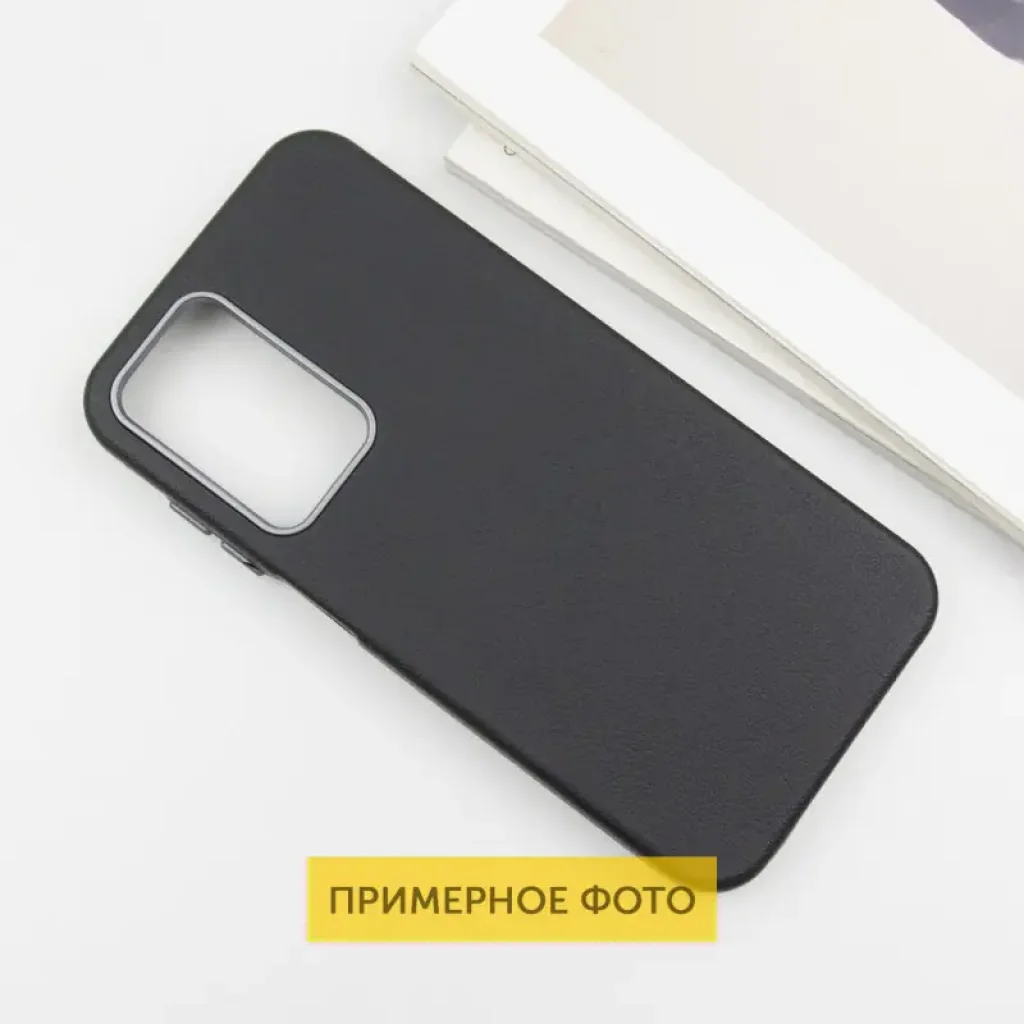 Чохол Leather Case Metal Buttons для Samsung Galaxy S24 Ultra Black