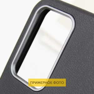 Чохол Leather Case Metal Buttons для Samsung Galaxy S24 Ultra Black